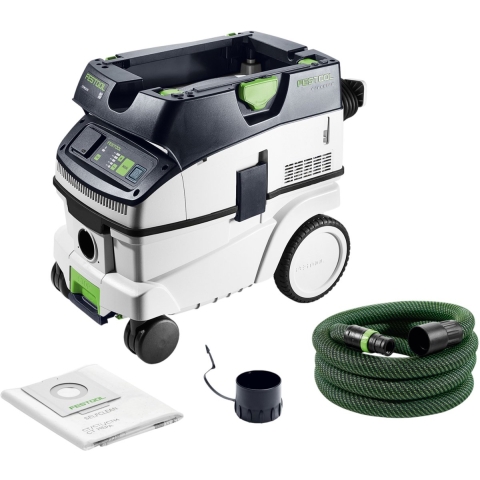 Festool CTM 26 EI Bouwstofzuiger - 1200W - Klasse M - 26L