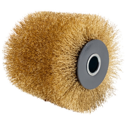 Scheppach Draadborstel MRS1300 Messing | grof | 125x100mm - 7903800718