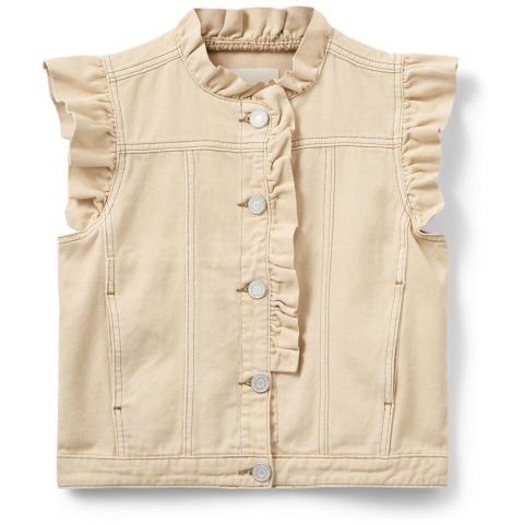 Sofie Schnoor Vest - Denim - Arahsy - Off White Waar - Sofie Schnoor - 10 jaar (140) - Vest