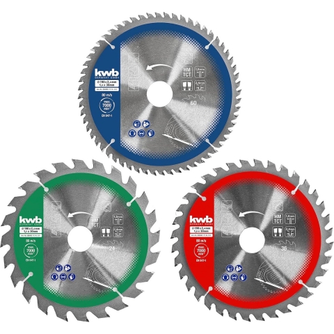 kwb 586995 Cirkelzaagbladset 190 x 30 mm 1 stuk(s)