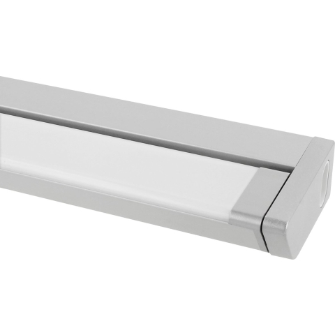 Müller-Licht Limon LED-onderbouwlamp met bewegingsmelder LED LED vast ingebouwd 10 W Warmwit Titaan