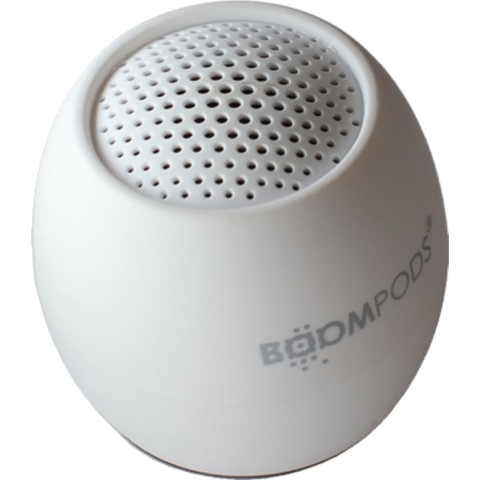 Boompods Zero Talk Bluetooth luidspreker Amazon Alexa geïntegreerd, Handsfree-functie, Stootvast, Waterafstotend Wit