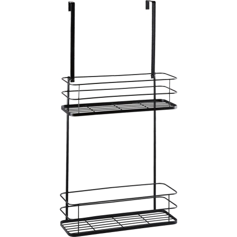 Beliani - TAYASU - Badkamer plank - Zwart - IJzer