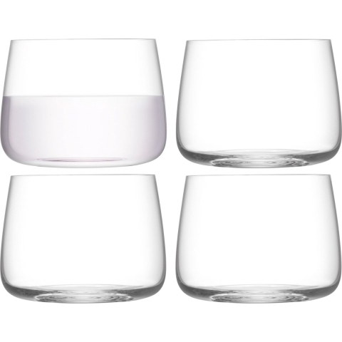 L.S.A. Metropolitan Glas 360 ml Set van 4 Stuks