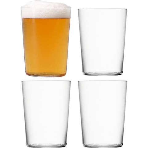 L.S.A. Gio Glas Groot 560 ml Set van 4 Stuks