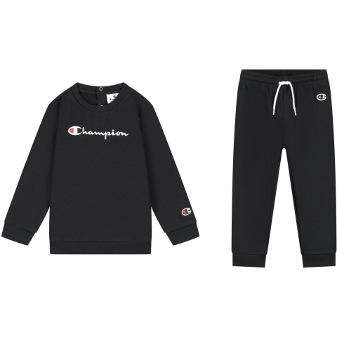 Champion Sweatset - Ronde hals - Zwart - Champion - 1½ jaar (86) - Sweatset