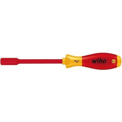 Wiha Zeskantdopsleutel | sleutelwijdte 17 mm | klinglengte 125 mm meercomponentengreep | VDE-geïsoleerd | 1 stuk - 00868 00868
