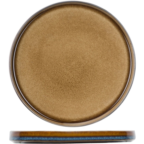 Cosy & Trendy Ontbijtborden / Dessertborden - Quintana Amber ø 22 cm - 4 Stuks
