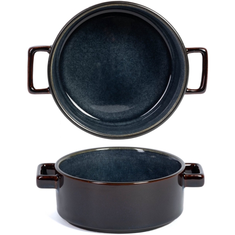 Cosy & Trendy Soepkommen / Kommen - Quintana Blue ø 13 cm / 450 ml - 4 Stuks
