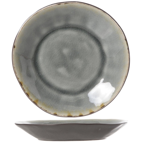 Cosy & Trendy Schotels Laguna Blue Grey ø 15 cm - 4 Stuks