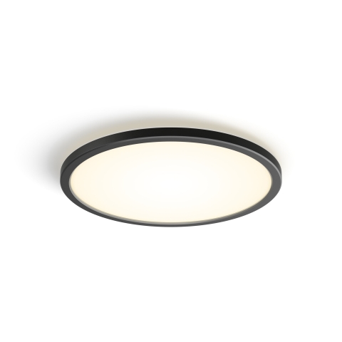 Philips Hue White Tento Rond W LED-plafondpaneel 29,1 Cm Zwart - Zwart