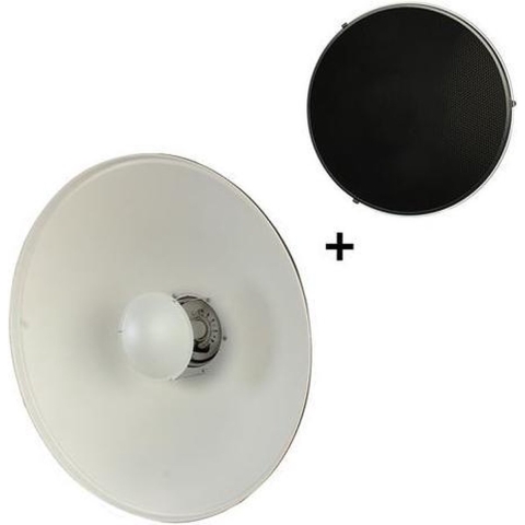 StudioKing Beauty Dish Wit SK-BD550W 55 cm voor Falcon Eyes