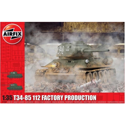 Airfix 1/35 T34/85 112 Factory Production