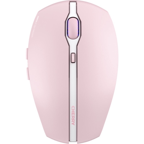 CHERRY GENTIX BT Muis Bluetooth Optisch Kersenbloesemroze 7 Toetsen 1000 dpi, 2000 dpi Geïntegreerd scrollwiel, Oplaadbaar