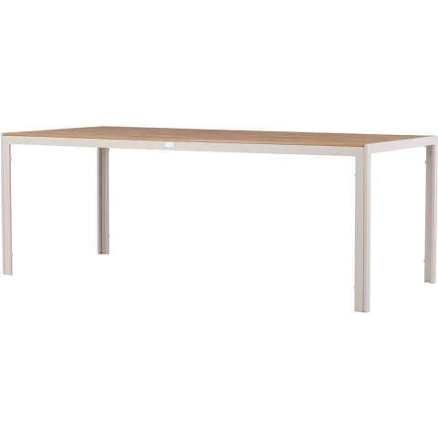 Nest outdoor Aaron tuintafel polywood beige - 205 x 90 cm