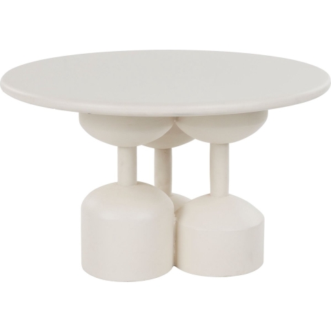 Housecraft Living Dec Bijzettafel Rond 55 cm Beige