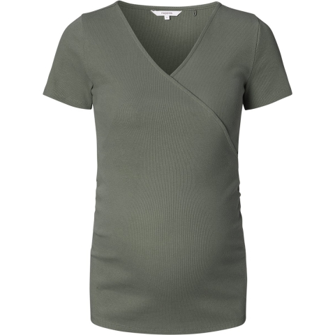 Voedings T-shirt Noppies NOCSEP23 Sanson Rib Olive