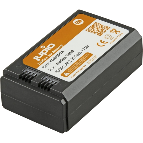 Jupio VB30 for Godox V1/V1 PRO/V850 /V860 (USB-C input) 3000mAh