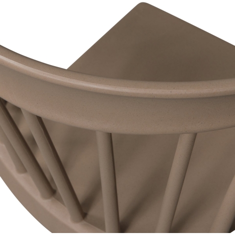 Woood Bliss Spijlenstoel - Coffee Melange