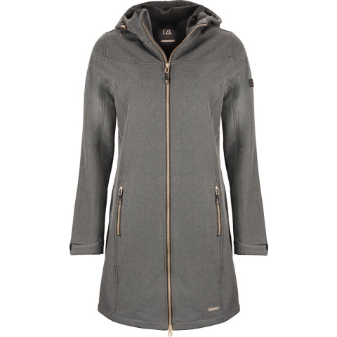Cutter & Buck 351457 Whittier Jacket Ladies - Antraciet Melange - M