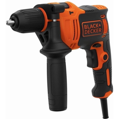 BLACK+DECKER BEH710K 710W Klopboormachine in koffer | Zijhandgreep | In koffer - BEH710K-QS