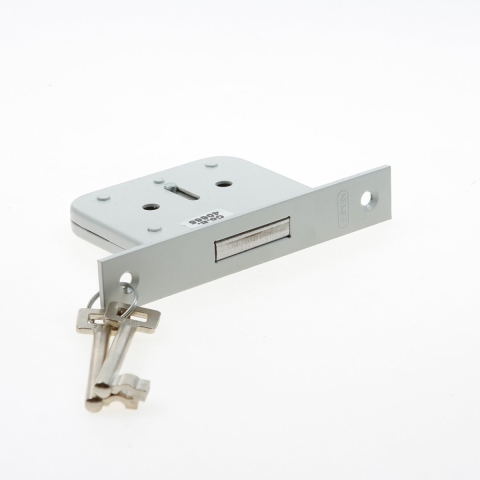 Nemef 210-40, Kastslot, Dm40Mm, Klaviersleutel, Voorplaat Staal Gelakt - 9021000400 - 9021000400