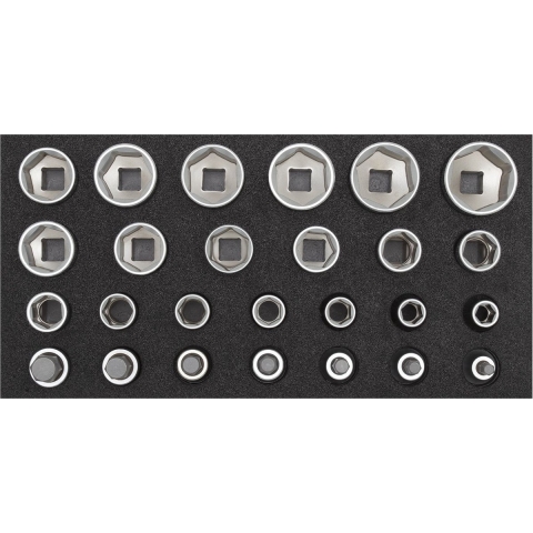 Gedore Dopsleutelset 1/2” | 2/6 CT-module | 26-dlg - 3301708