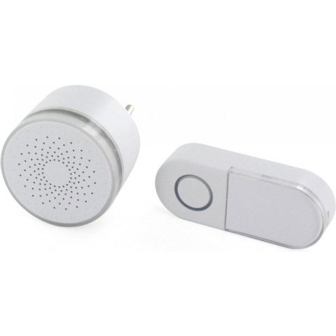 DiO Draadloze deurbel set Plug-in design mini 150m - 6960404