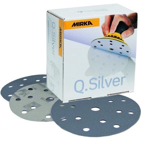 Mirka Q.SILVER | 150mm Grip 15H | P100 | 100/verpakking - 3661109910