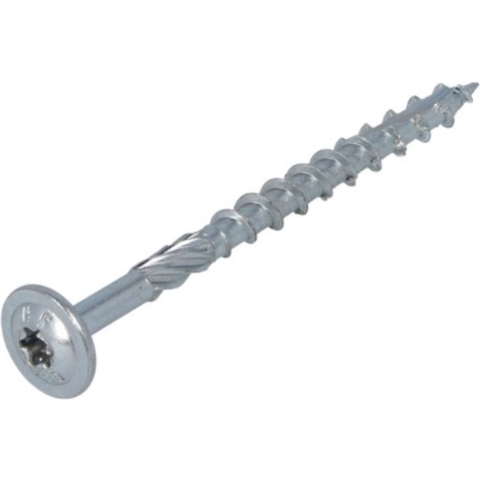 Proftec Houtbouwschroef Vz Tk +Snijpunt Torx TX40 8.0X180/80 | 50 stuks - 5212.01.63301