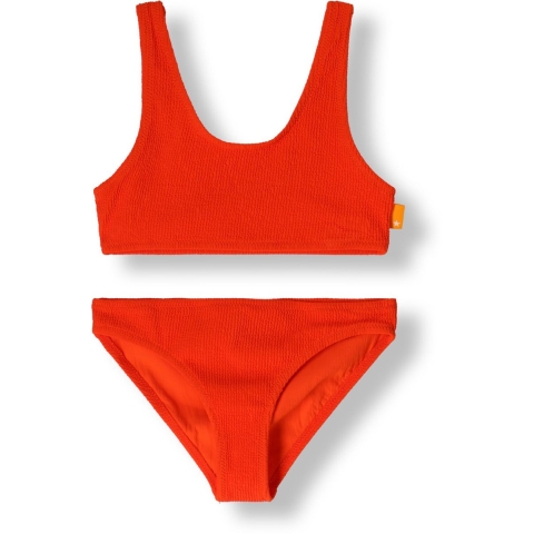 Molo Bikini - UV50+ - Nola Solid - Strawberry Heet - Molo - 9-10 jaar (134-140) - Bikini