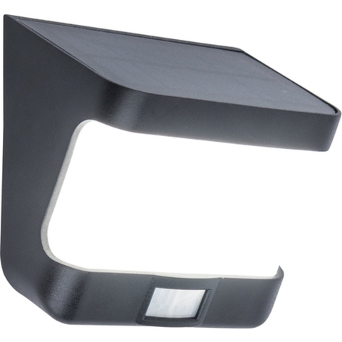 Lutec TRY 6939412011899 Wandlamp op zonne-energie met bewegingsmelder 8 W Neutraalwit Antraciet