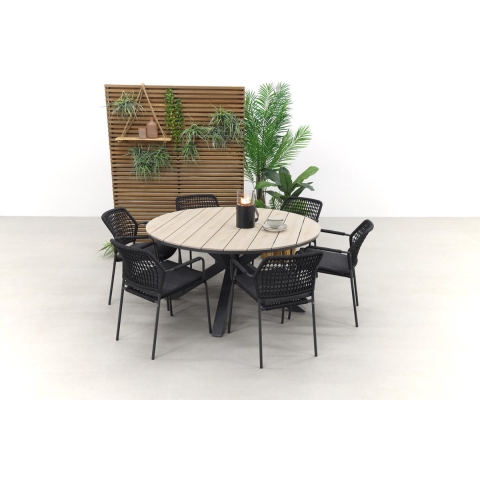 Garden Impressions Edison 148 cm.| Taste Barista antraciet