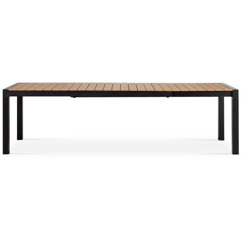 Lisomme Stef tuintafel bruin - verlengbaar - 205 x 100 cm
