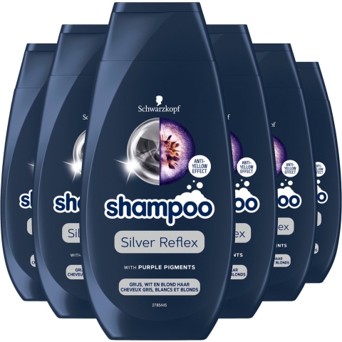 6x Schwarzkopf Silver Reflex Shampoo 250 ml