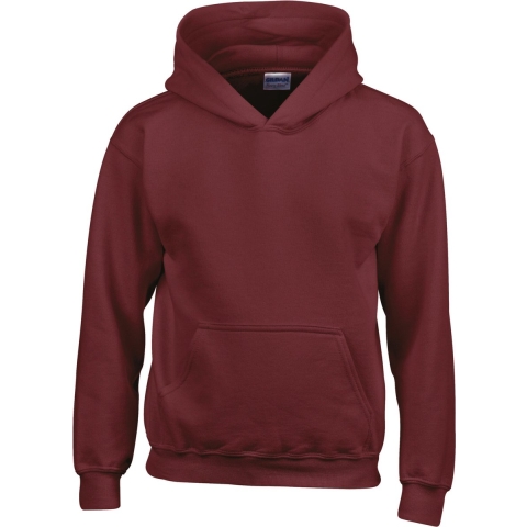 Gildan G18500K Heavy Blend™ Youth Hooded Sweatshirt - Maroon - XL (176)