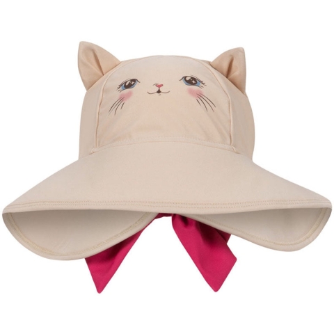 Konges Sløjd Zonnehoed - Kitty CAT Zon - Soft Roze - Konges Sløjd - 2-4 jaar (92-104) - Badmode