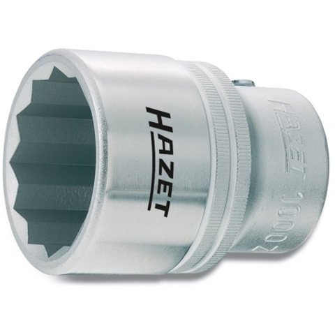 HAZET Dopsleutel 1000Z-24 · 3/4 inch (20 mm) vierkant hol · Buitentwaalfkant profiel · SW 24 mm