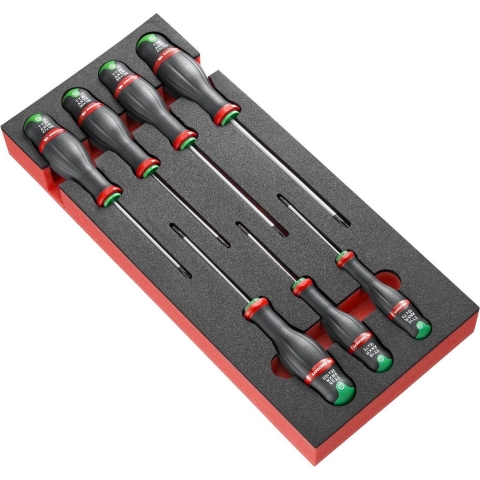 Facom MODULE 7 PROTWIST® SCHROEVENDRAAIERS OP EEN INLAY VAN FOAM - MODM.ATXR