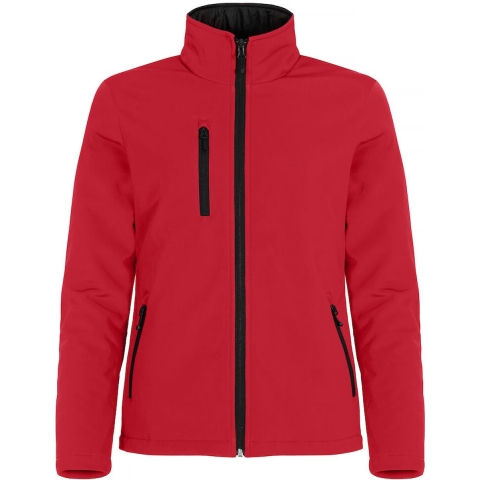 Clique 0200957 Padded Softshell Ladies - Rood - M