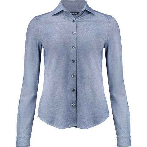 Cutter & Buck 352411 Advantage Shirt Dames - Indigo Melange - S