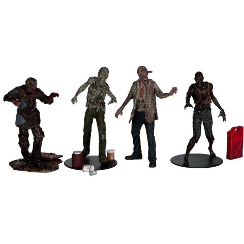 McFarlane The Walking Dead 4-Pack Walkers
