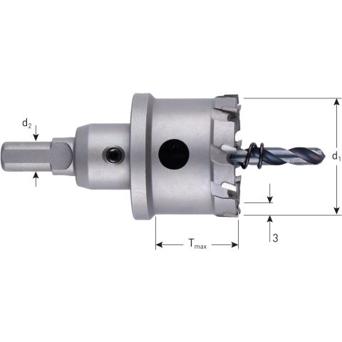 Rotec HM Gatfrees &apos;Easy&apos;, Tmax=26, ø26,0 - 5340261