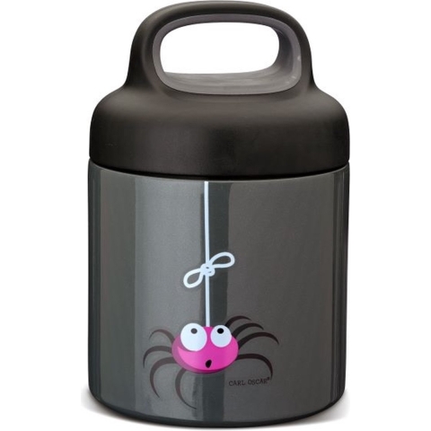 Carl Oscar Thermo Lunchbox - 0,3L - LunchJar - Grijs m. Spin - Carl Oscar - OneSize - Brooddoos