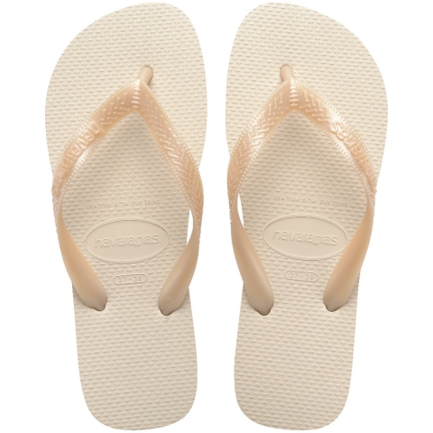 Havaianas Slippers - Top Zintuigen FC - Beige Straw/Beige - Havaianas - 37/38 - Slippers