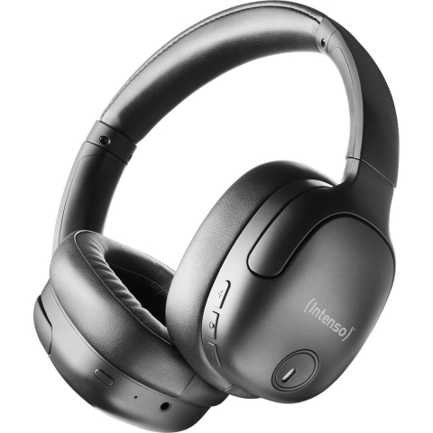 Intenso Over-Ear O400HA black 3740400 Over Ear koptelefoon Zwart Vouwbaar