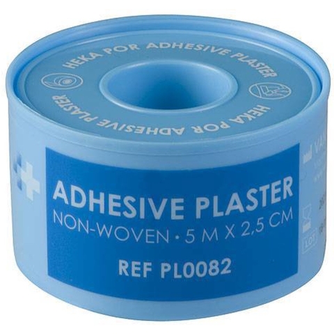 Heka Por Adhesive Plaster 5 m x 2,5 cm | 12 stuks