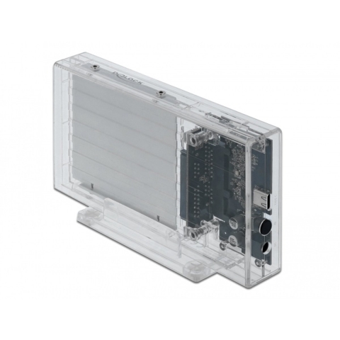 Externe dubbele behuizing voor 2x 2,5" SATA HDD/SSD Externe behuizing