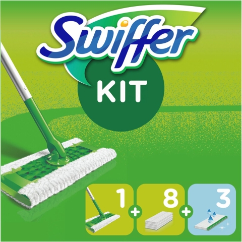 6x Swiffer Vloerreiniger Starterskit