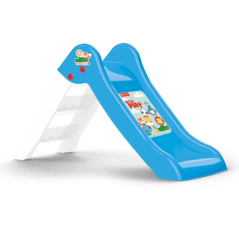 Dolu Fisher Price Glijbaan 70x111x47 cm Blauw/Wit
